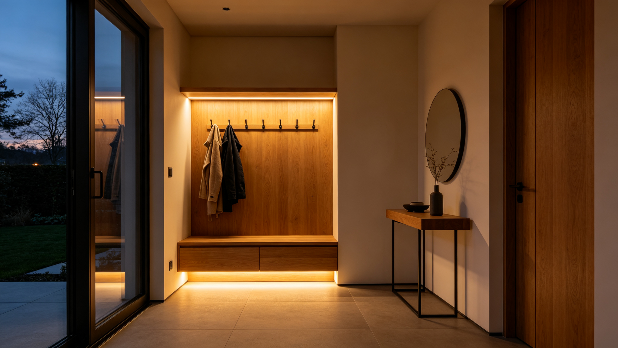 LED Strip for Entryway & Mudroom