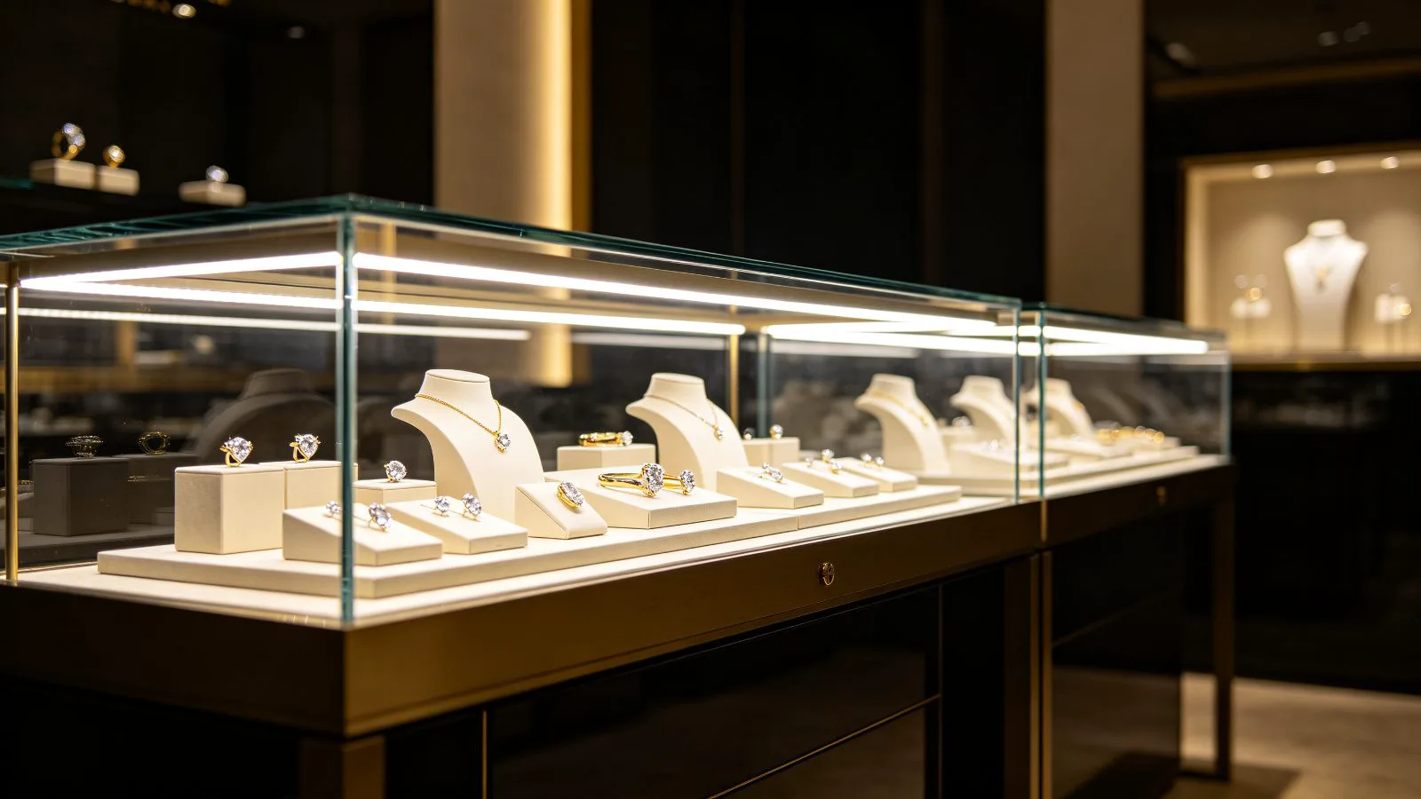 Jewelry Counter LED Strip: High CRI Lighting That Makes Gems Sparkle