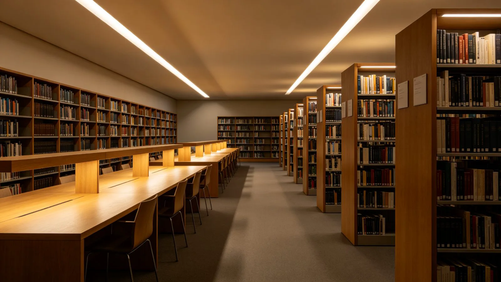 Library & Reading Room LED Strip: Glare-Free Study Lighting
