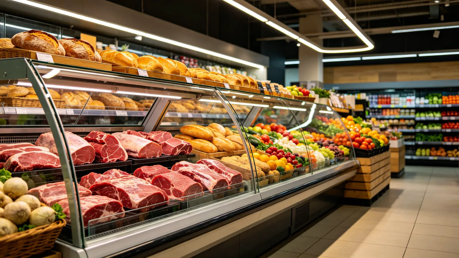 Supermarket Fresh Food LED Strip: Meat, Bakery, Produce CCT Guide
