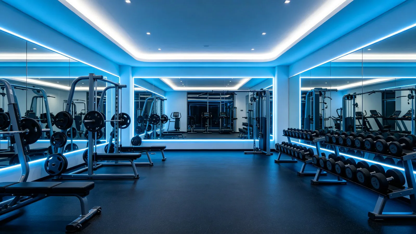 Gym & Fitness Studio LED Strip Lighting: Energy, Safety & Mood