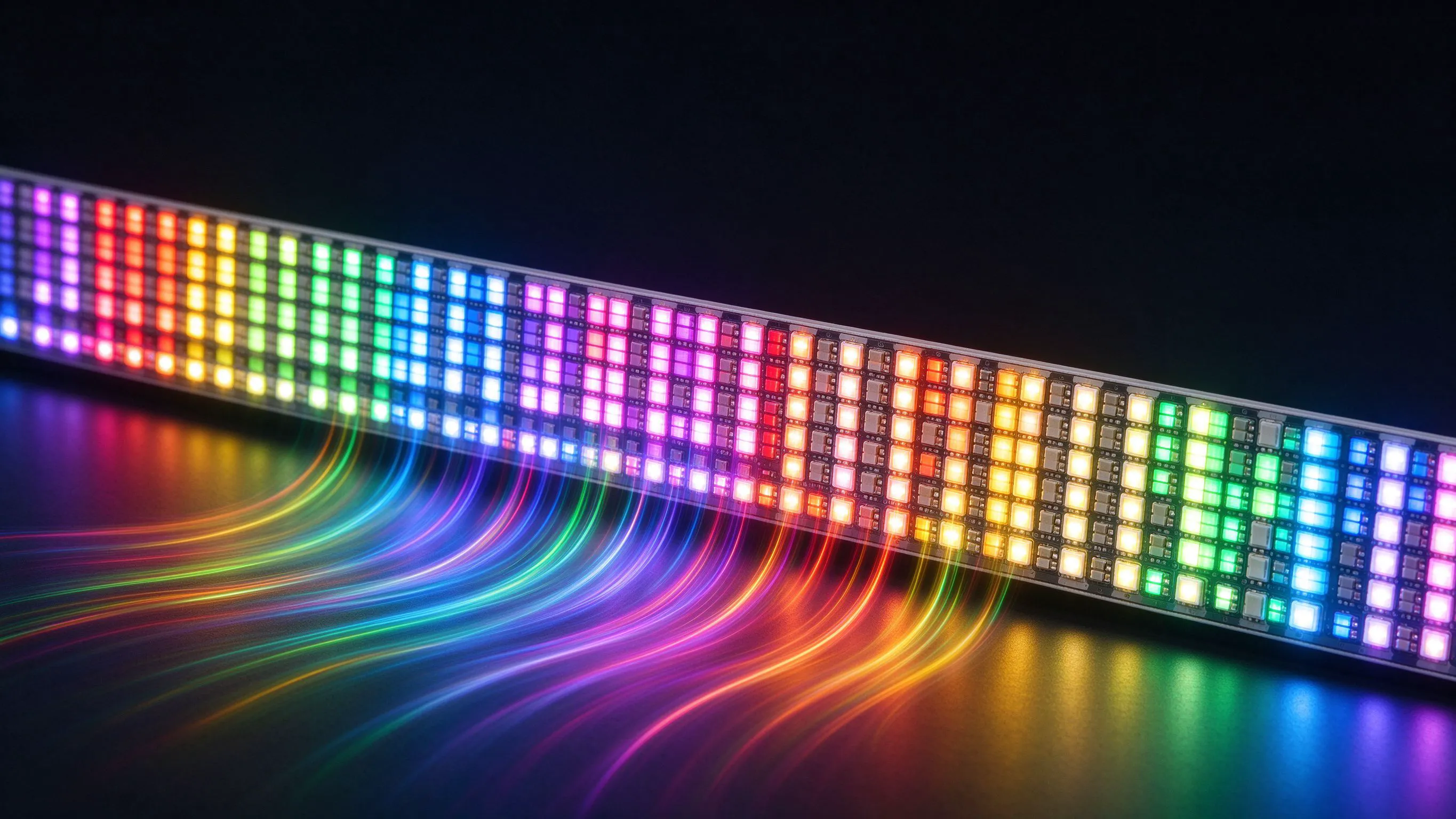 Testing a COB LED strip and driver for flickering