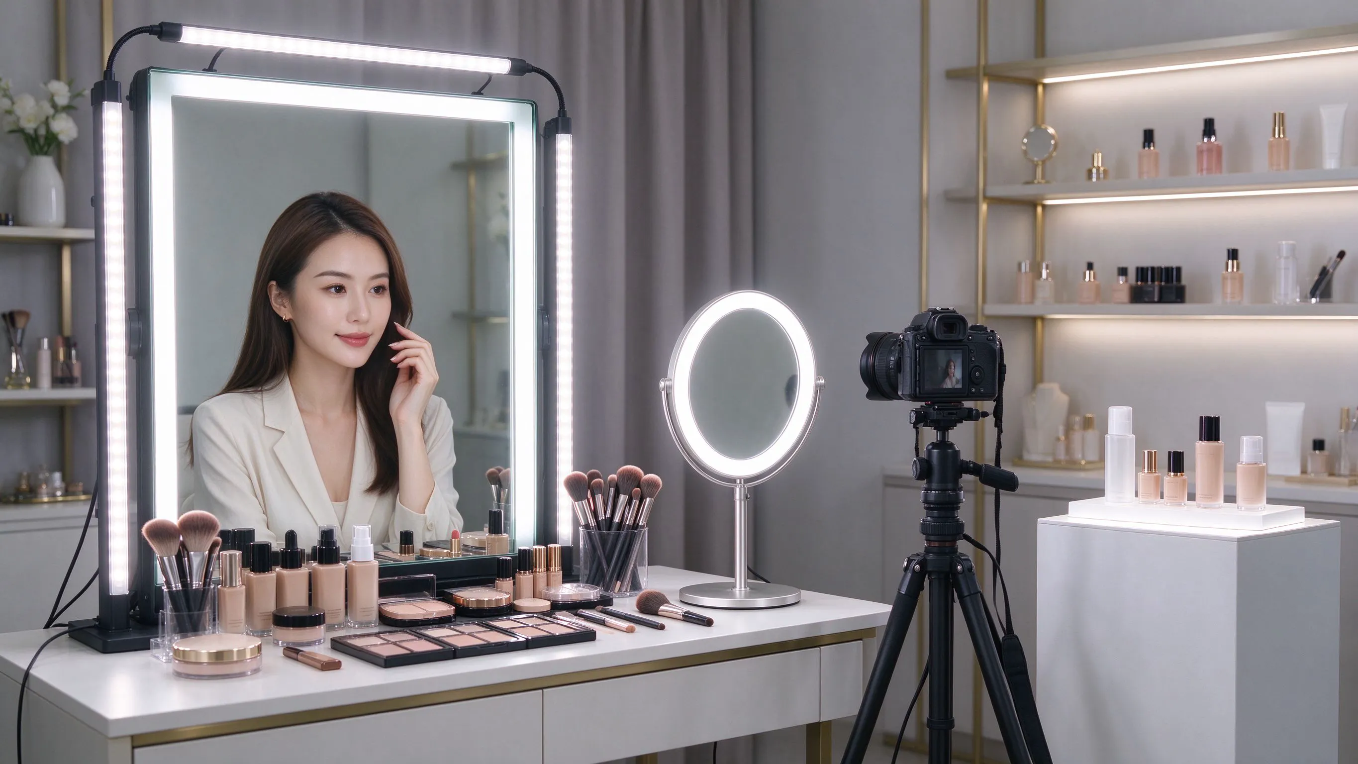 LED Lighting for Livestream, TikTok & Makeup Studios: Stop Looking Washed Out On Camera