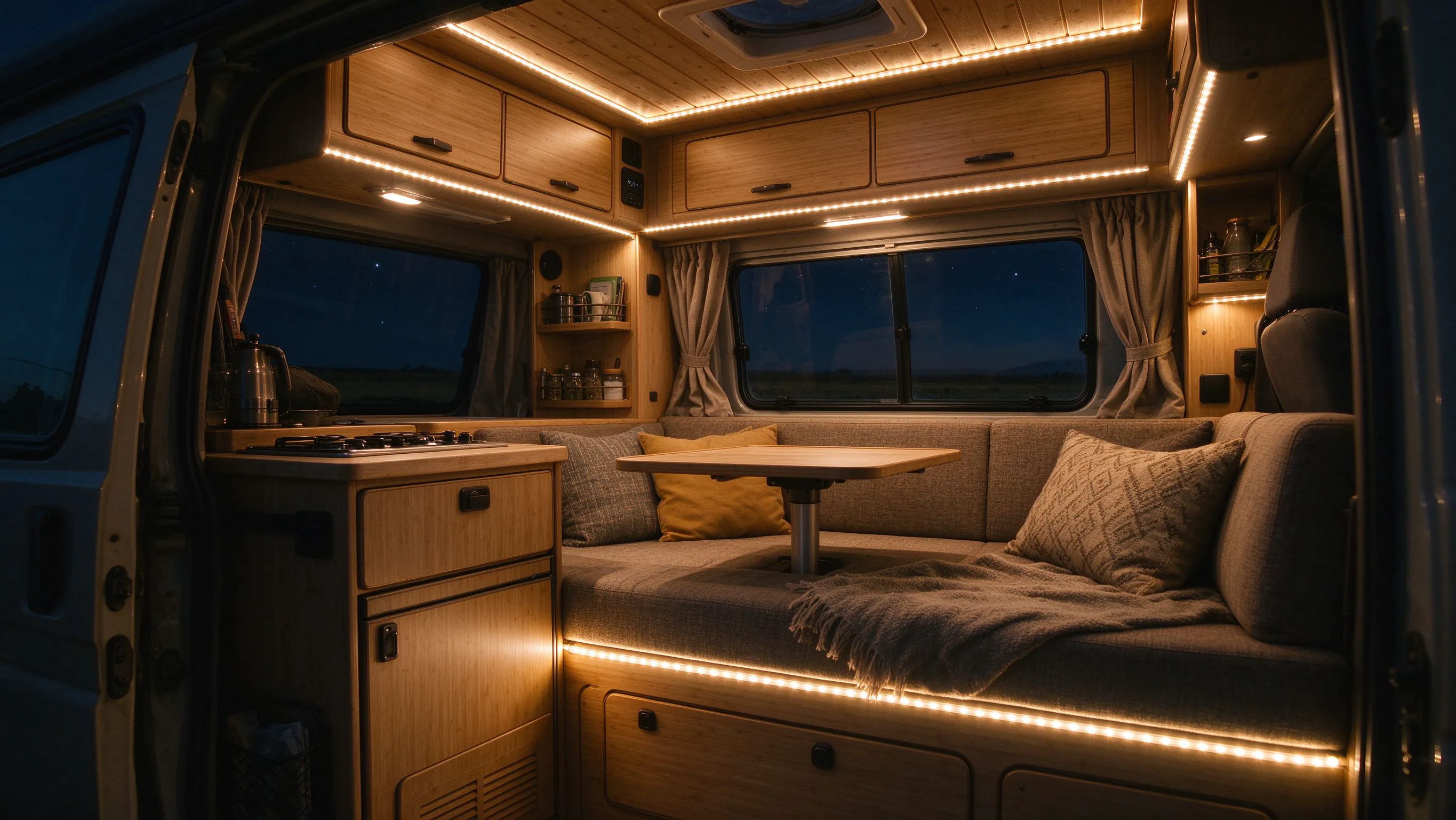12V LED Strip Lighting for Van Life, RVs & Campervans: A Practical Build Guide