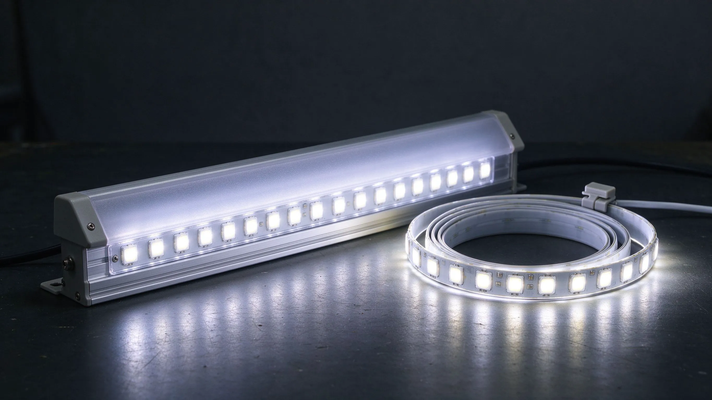 Rigid LED Bars vs Flexible Strips: When to Spec a Hard Linear Module