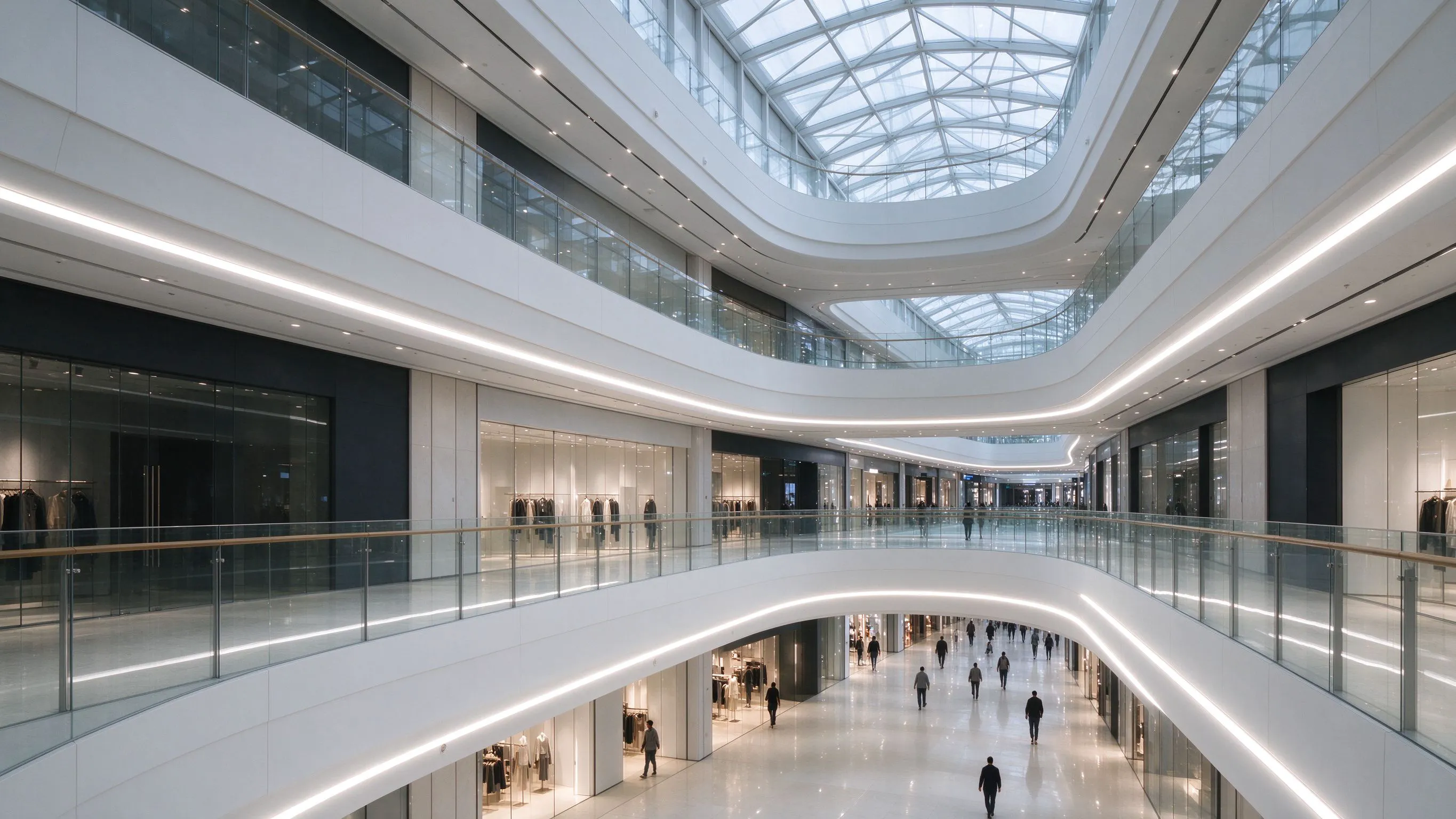 Mall Kiosk & Atrium LED Strip Lighting: Long, Bright Runs on 48V With No Dark Patches