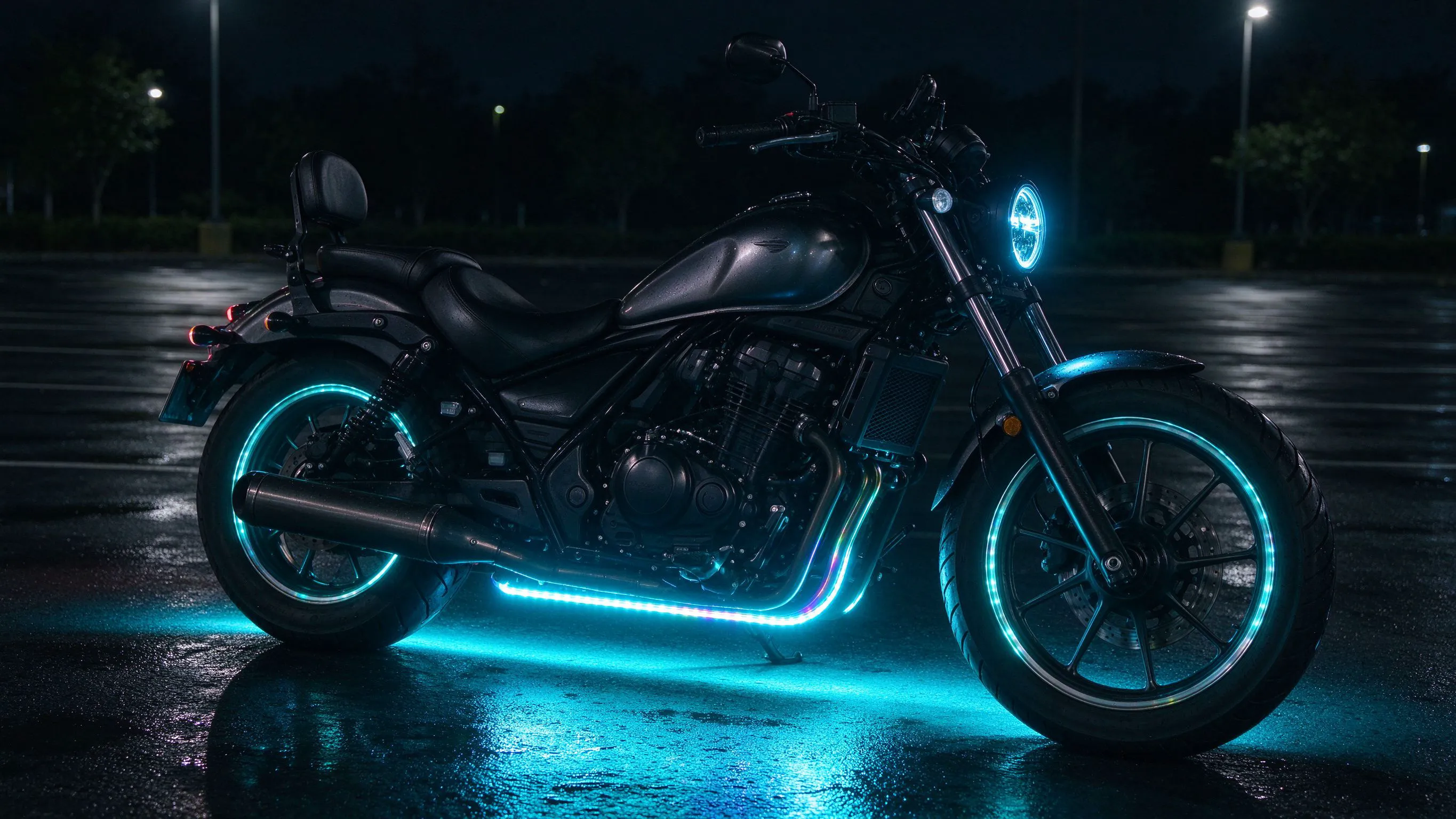 Motorcycle & ATV Underglow LED Strips: Waterproof 12V RGB That Survives the Road