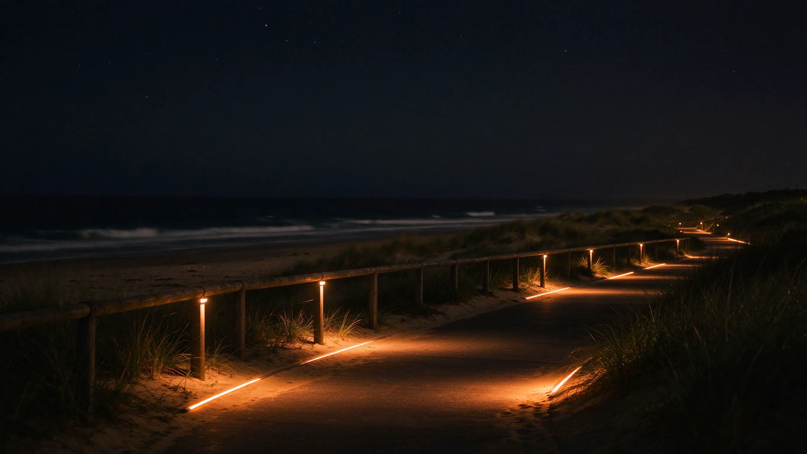 Wildlife-Friendly (Turtle-Safe) Amber LED Strip Lighting for Coastal Projects