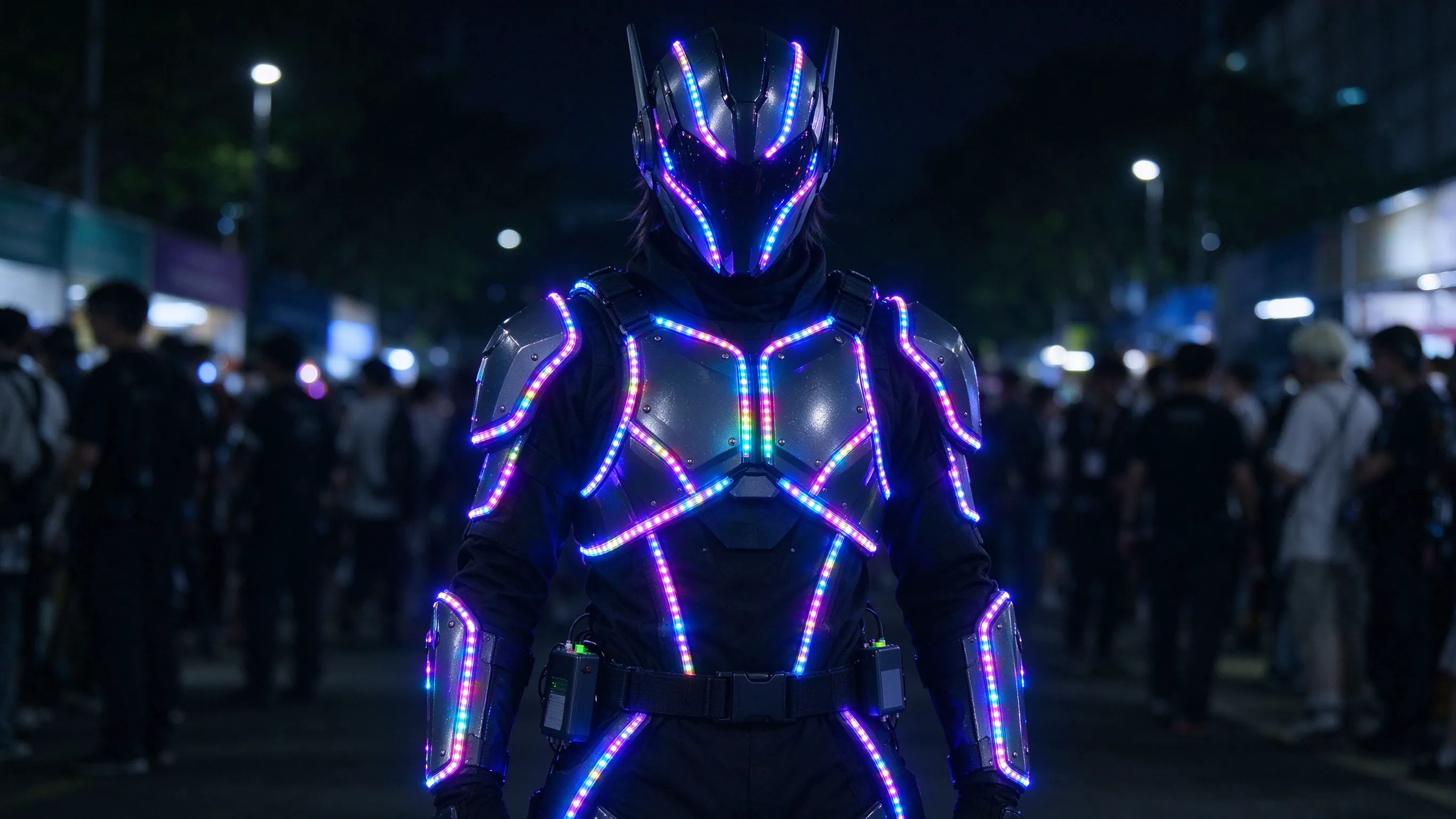 Wearable & Parade Float LED Strips: Battery-Powered Pixels for Cosplay and Costumes