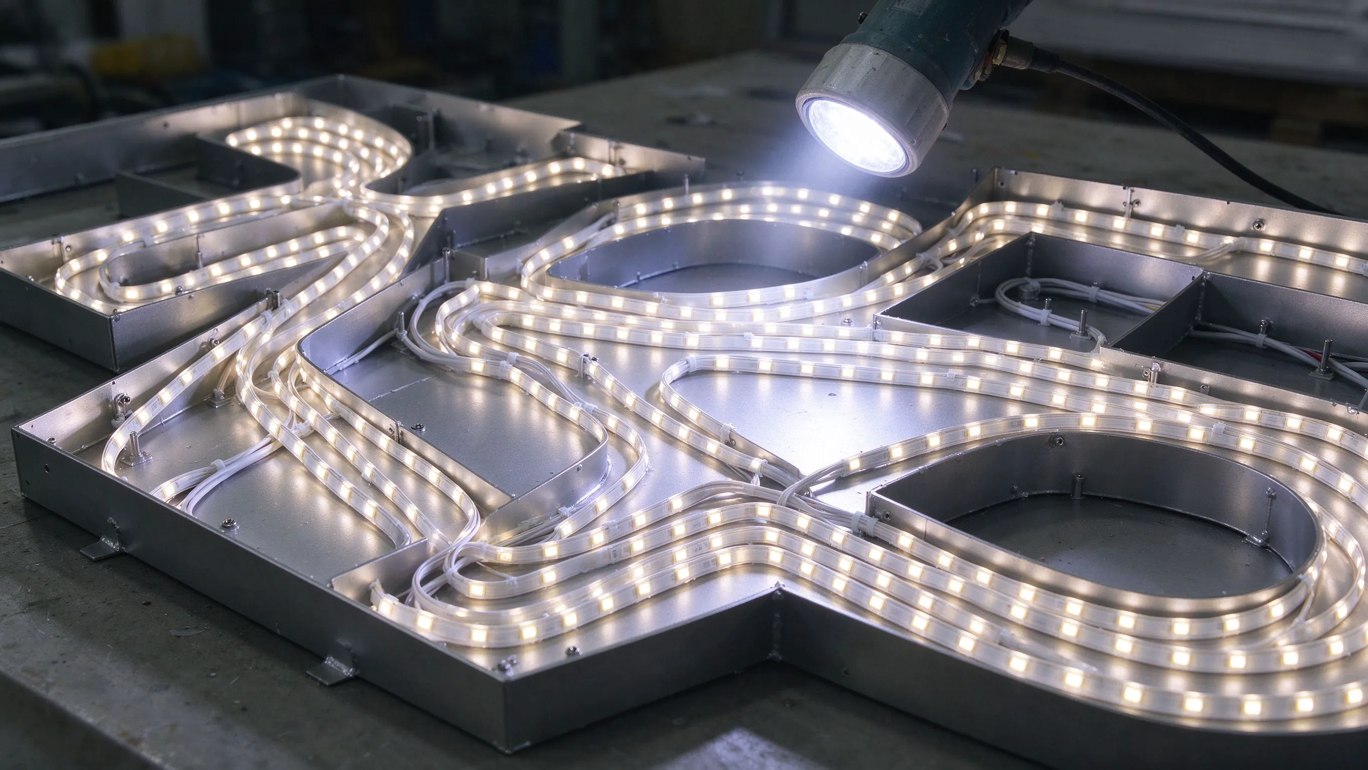 Zigzag & Foldable LED Strips for Channel Letters and 3D Sign Cabinets