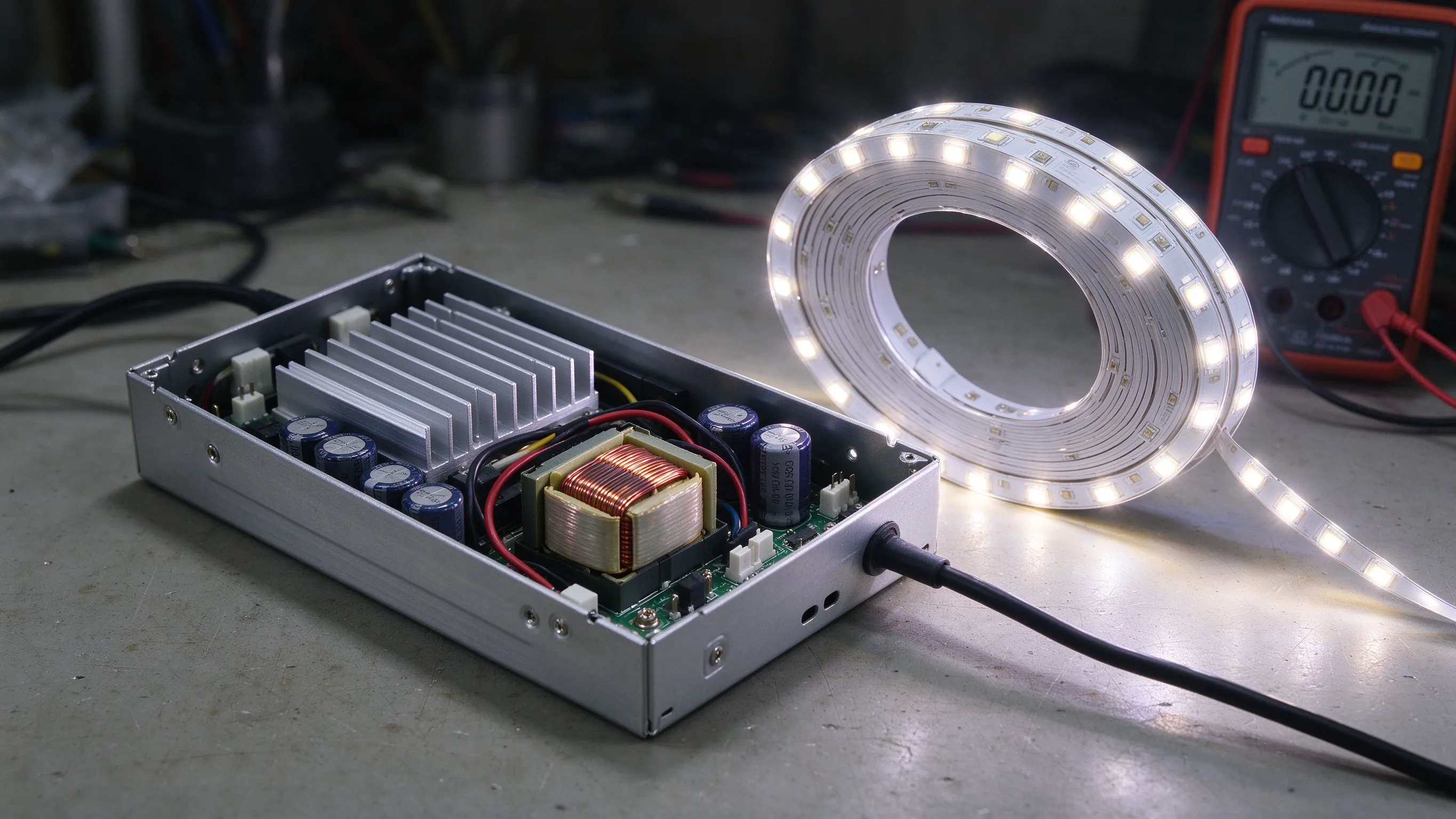 LED Driver Inrush Current: Why Power Supplies Trip Breakers and How to Size Them