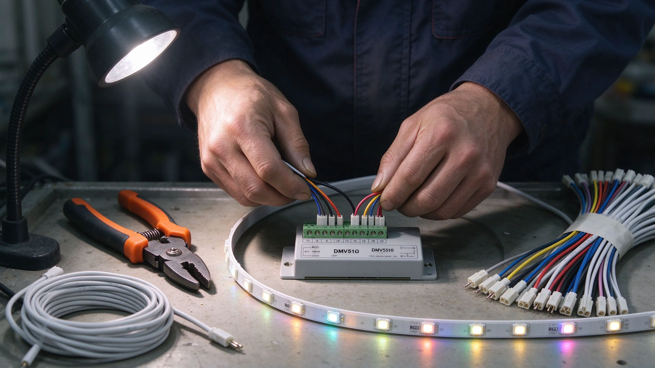 DMX512 Wiring, Termination & Addressing: A Hands-On Setup Guide for LED Strips