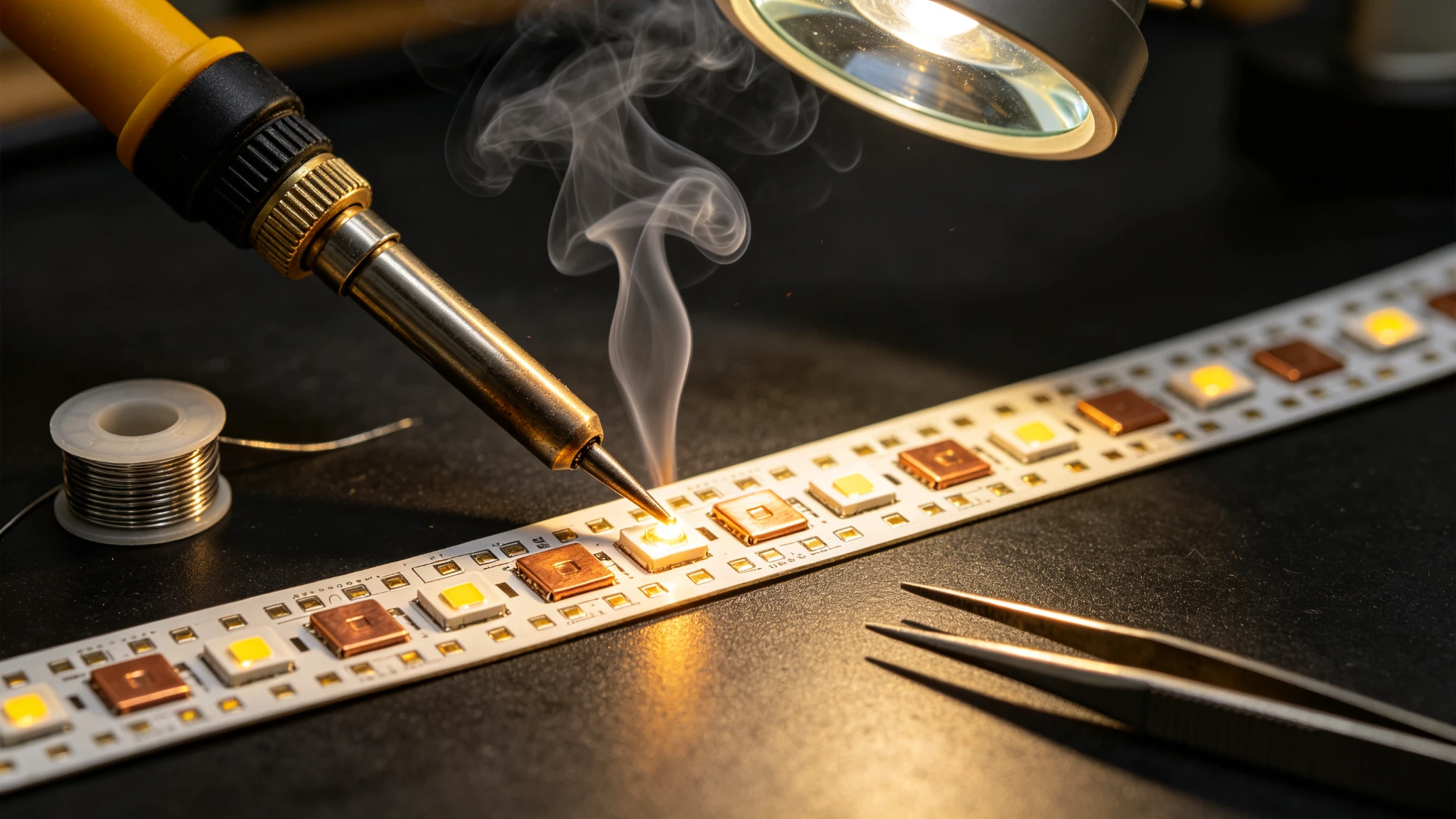 How to Solder LED Strip Without Lifting Pads: Temperatures, Tips and Repairs