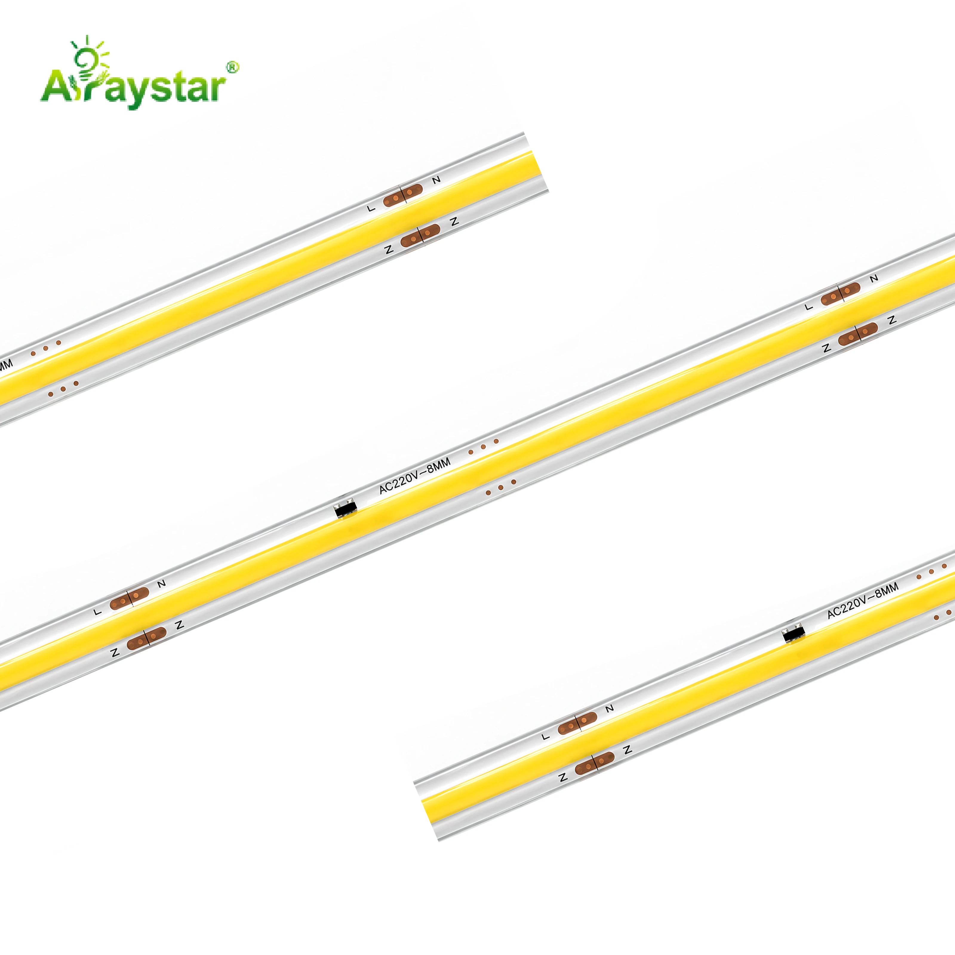 Arraystar 220V High Voltage COB LED Strip Light  Waterproof COB LED Strip