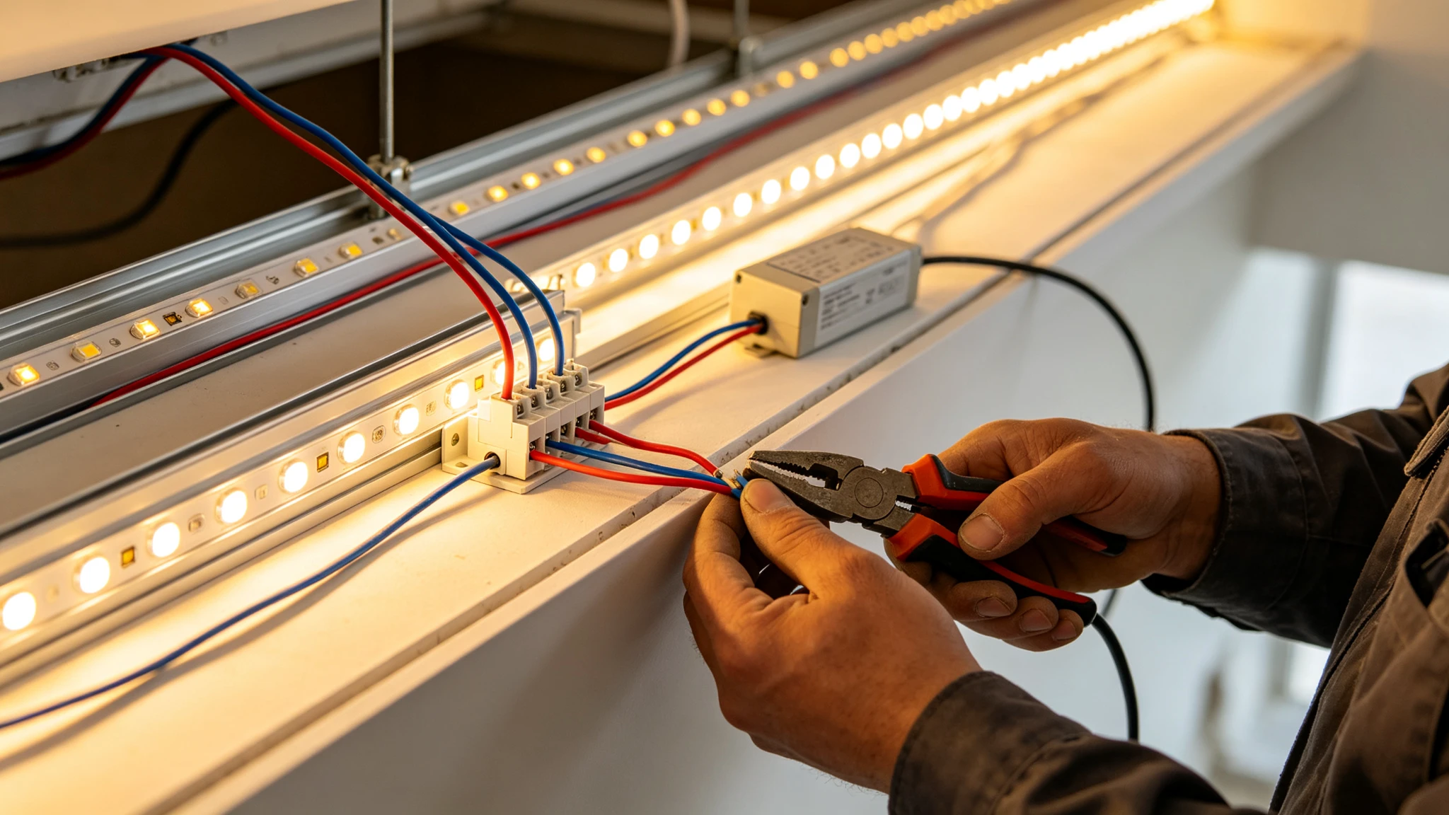 Wiring Long LED Strip Runs: Parallel Feeds, Center Injection and Where Repeaters Belong