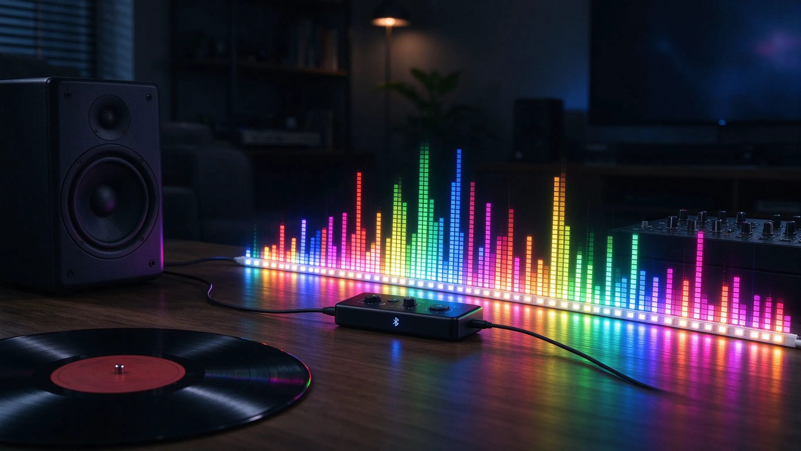 SP107E Bluetooth Music Controllers for Sound-Reactive LED