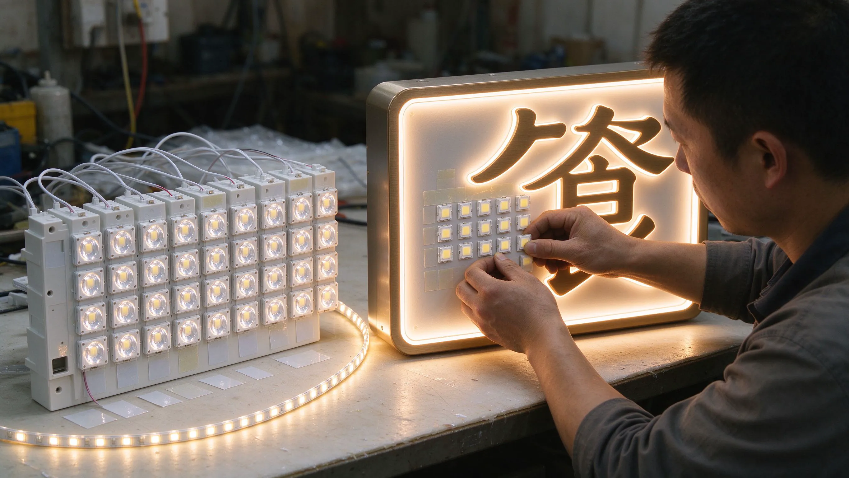 LED Modules vs Strip: What to Use in Channel Letters and Lightboxes