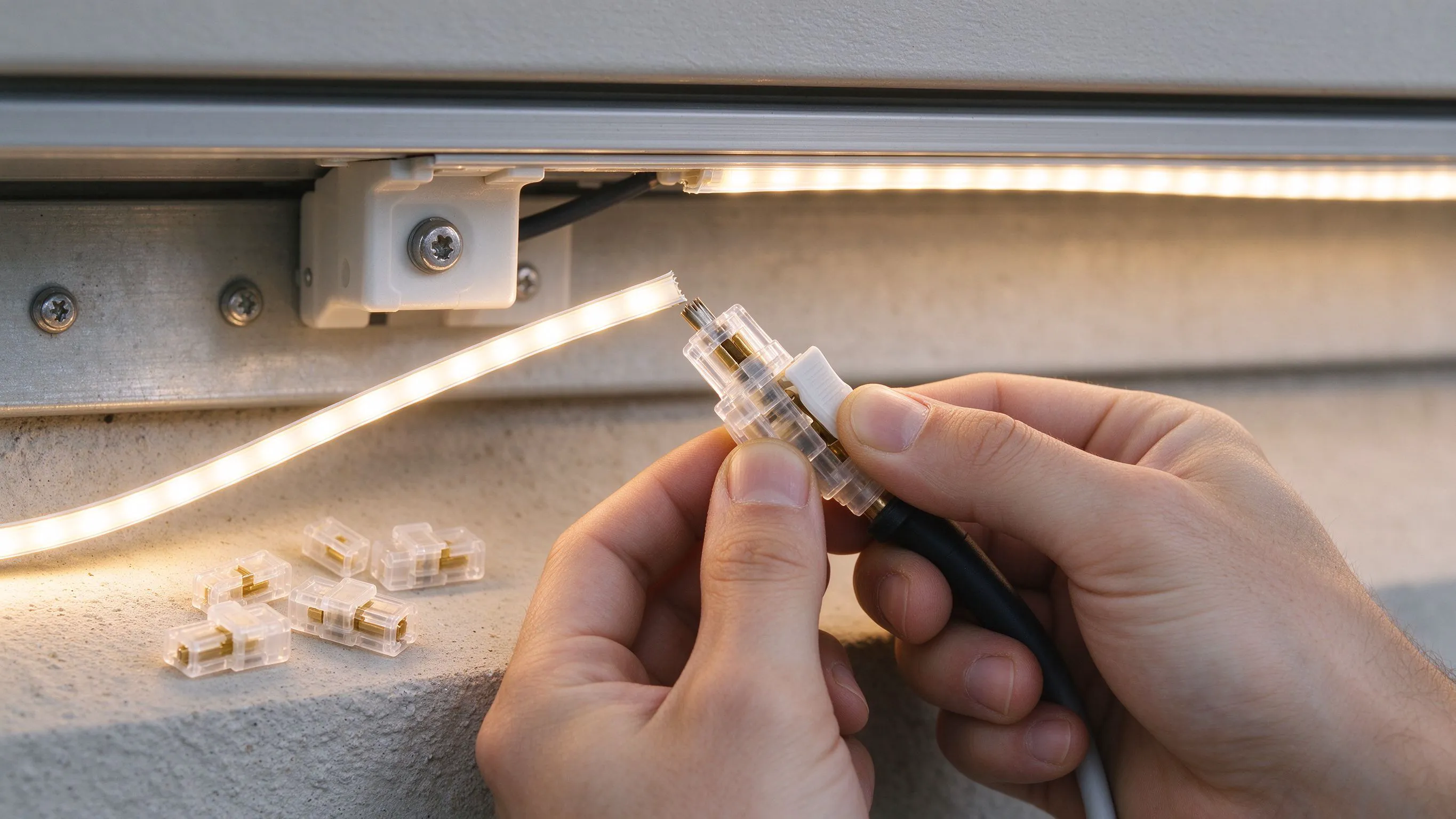 0508 Solder-Free Connectors for Mini Neon