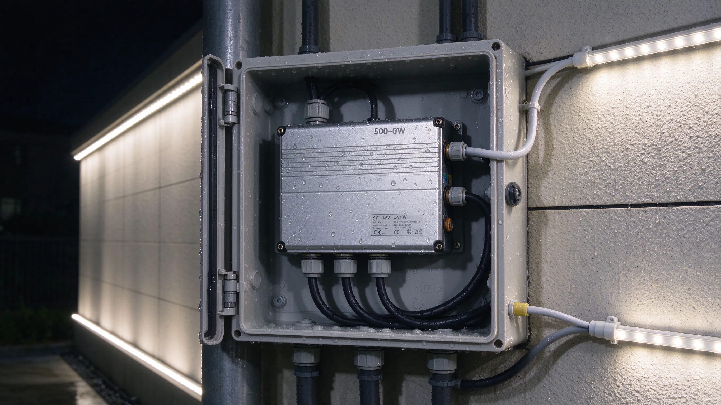 500W Waterproof LED Drivers for Large Outdoor Projects