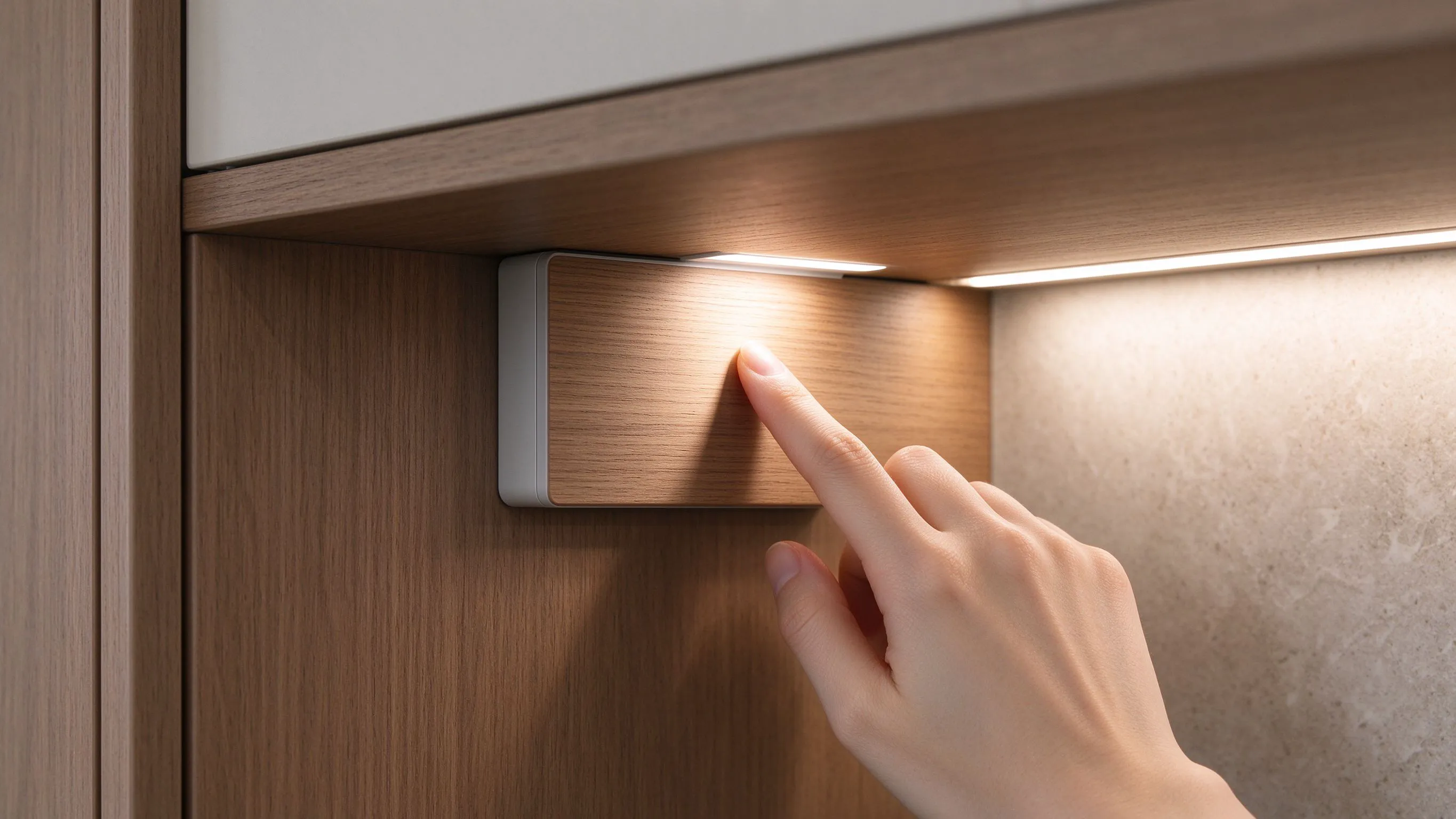 Through-Panel Hidden Touch Sensors for Seamless Furniture