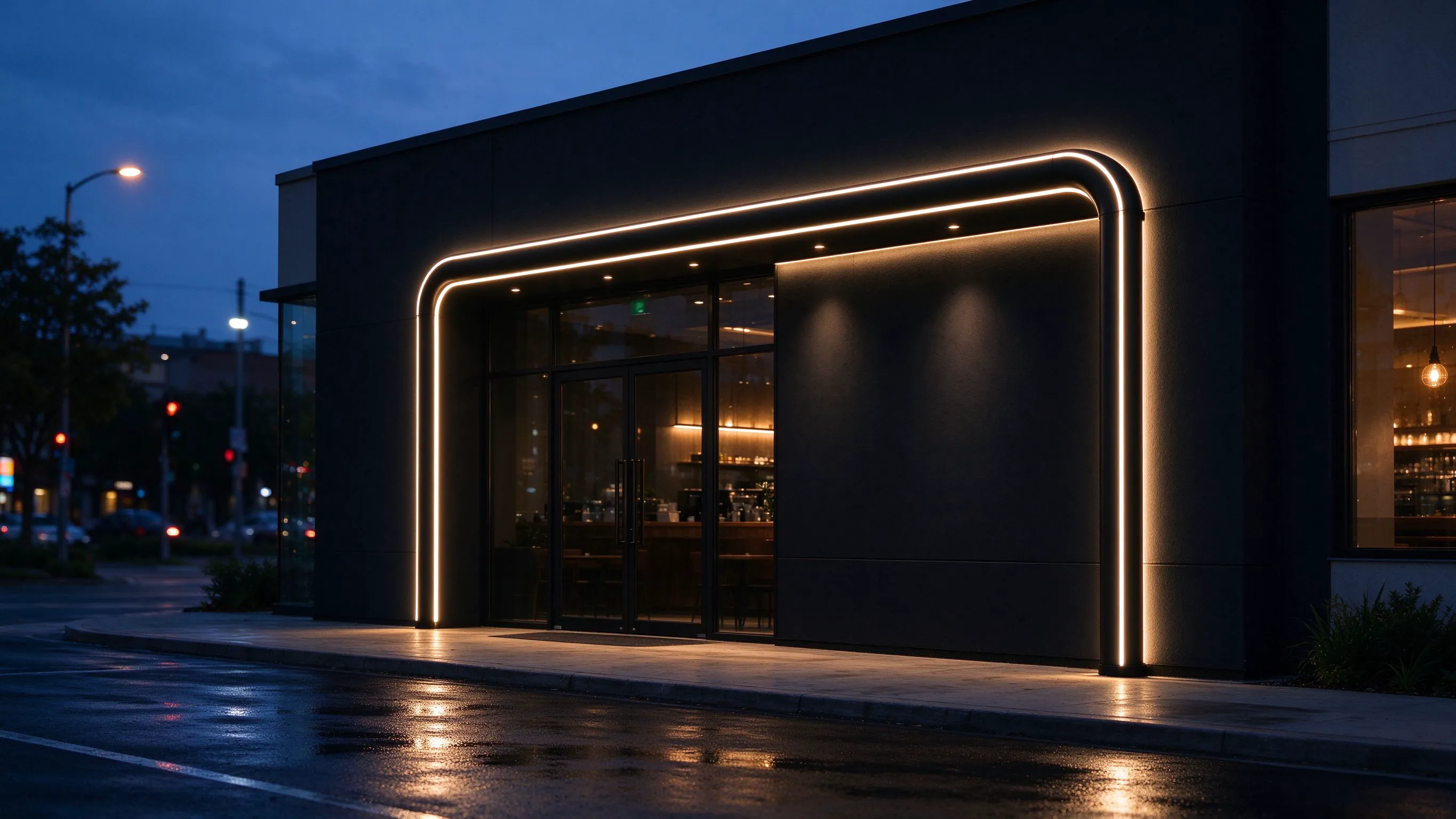 Black Silicone Neon Tubes: Hidden by Day, Glowing at Night