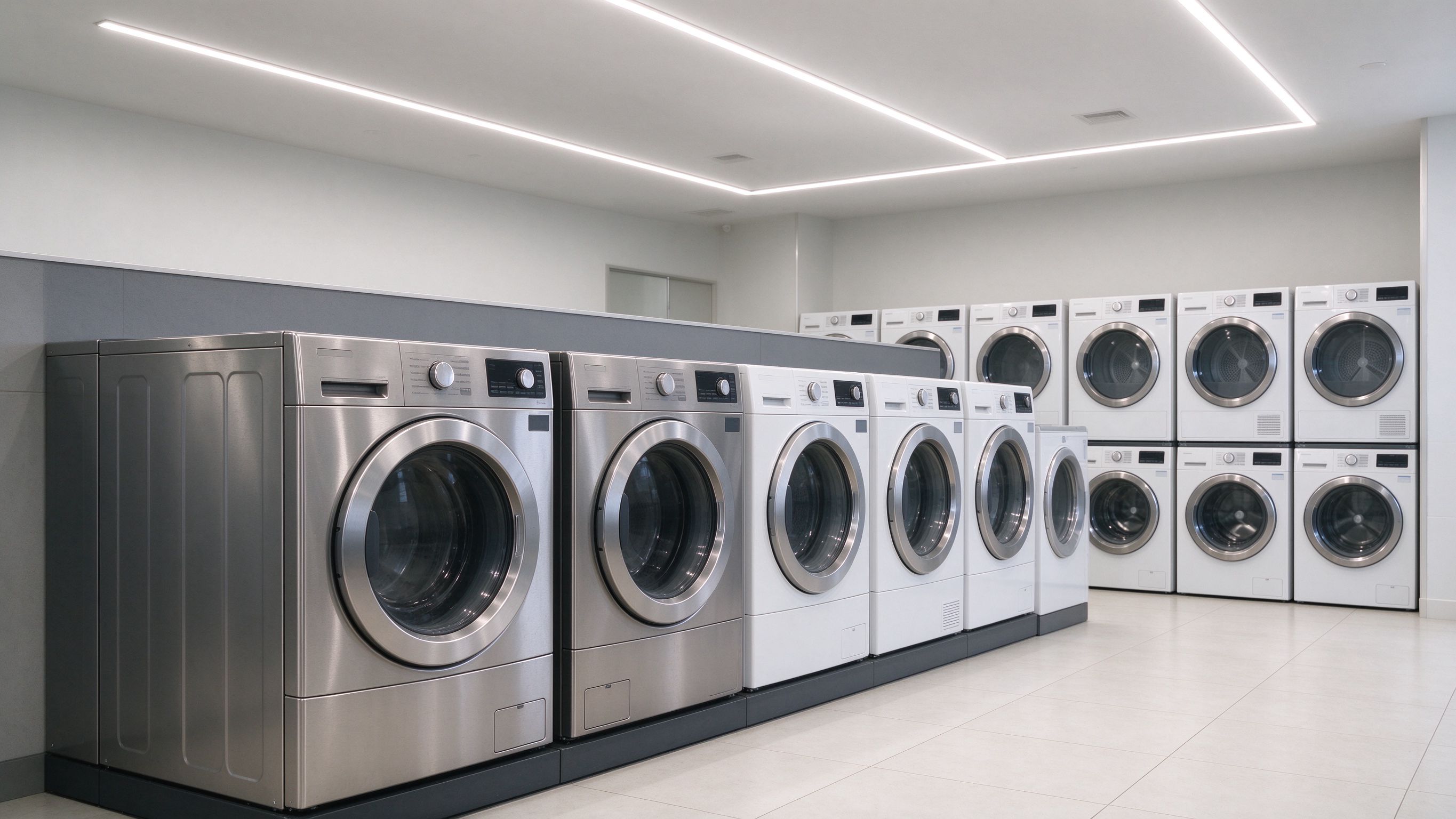 LED Strip Lighting for Laundromats: Bright, Humidity-Resistant Layout