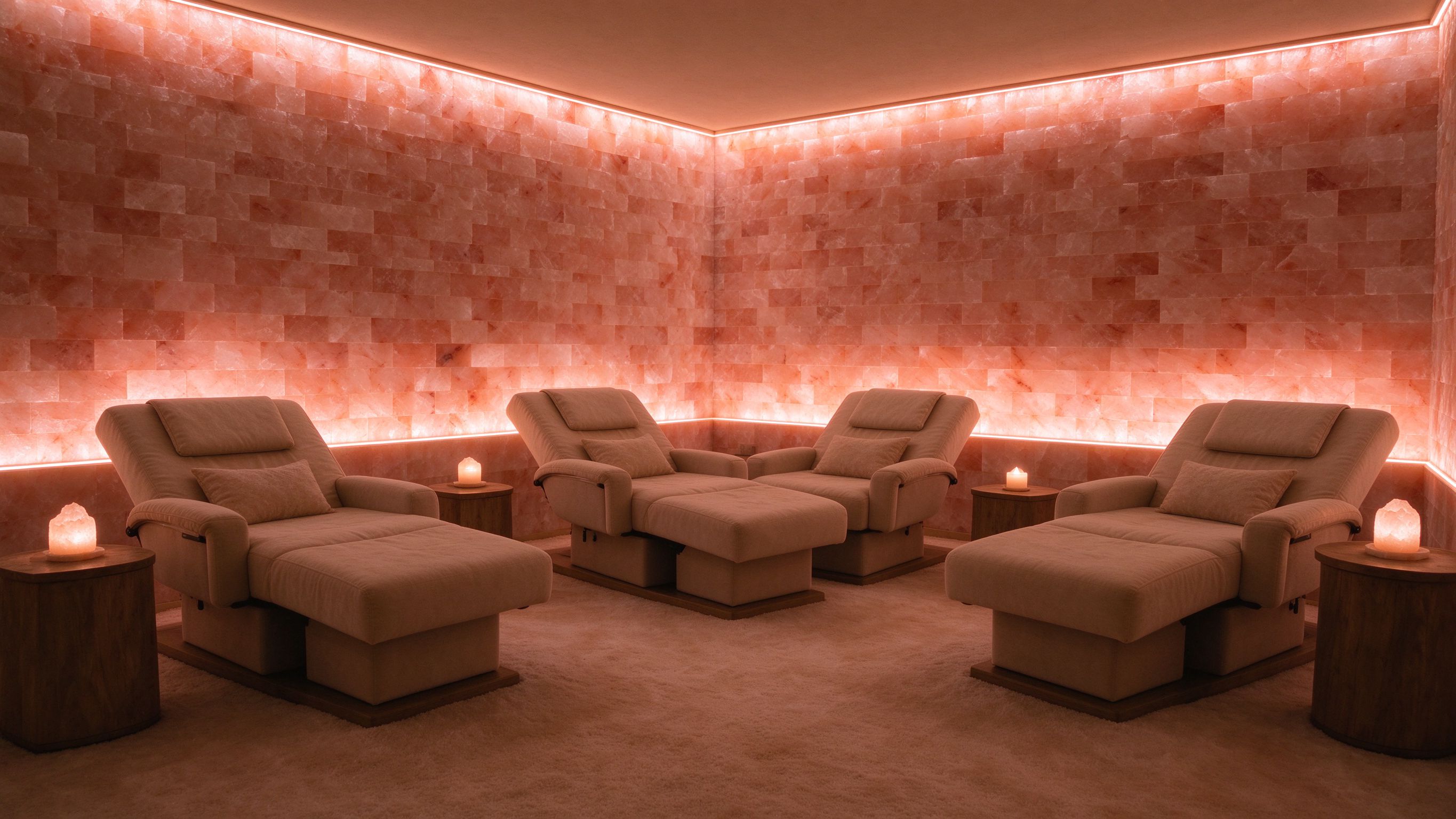 LED Strip Lighting for Salt Rooms & Halotherapy Spaces