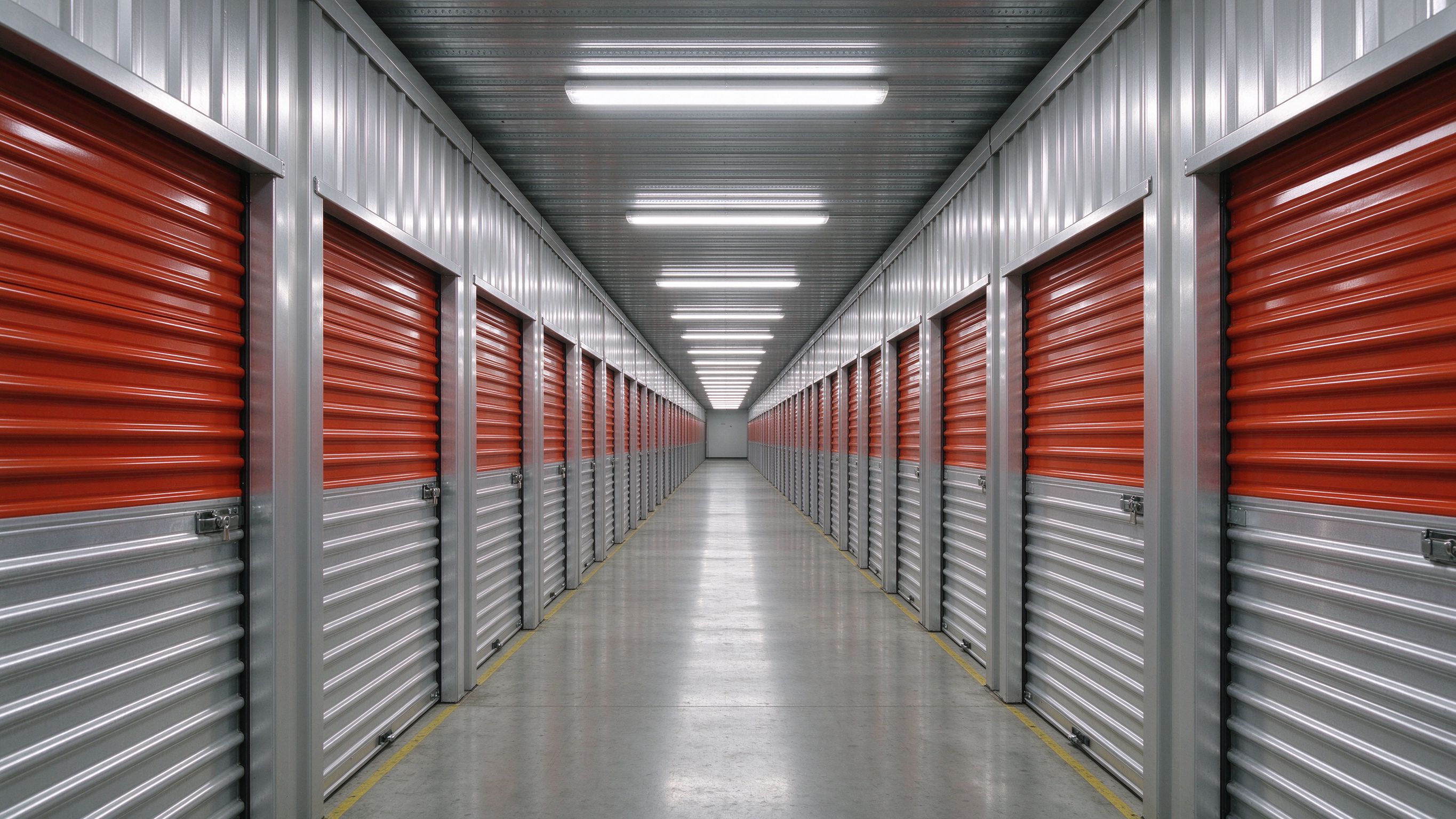 LED Strip Lighting for Self-Storage Facilities: Motion-Sensed Aisle Layout