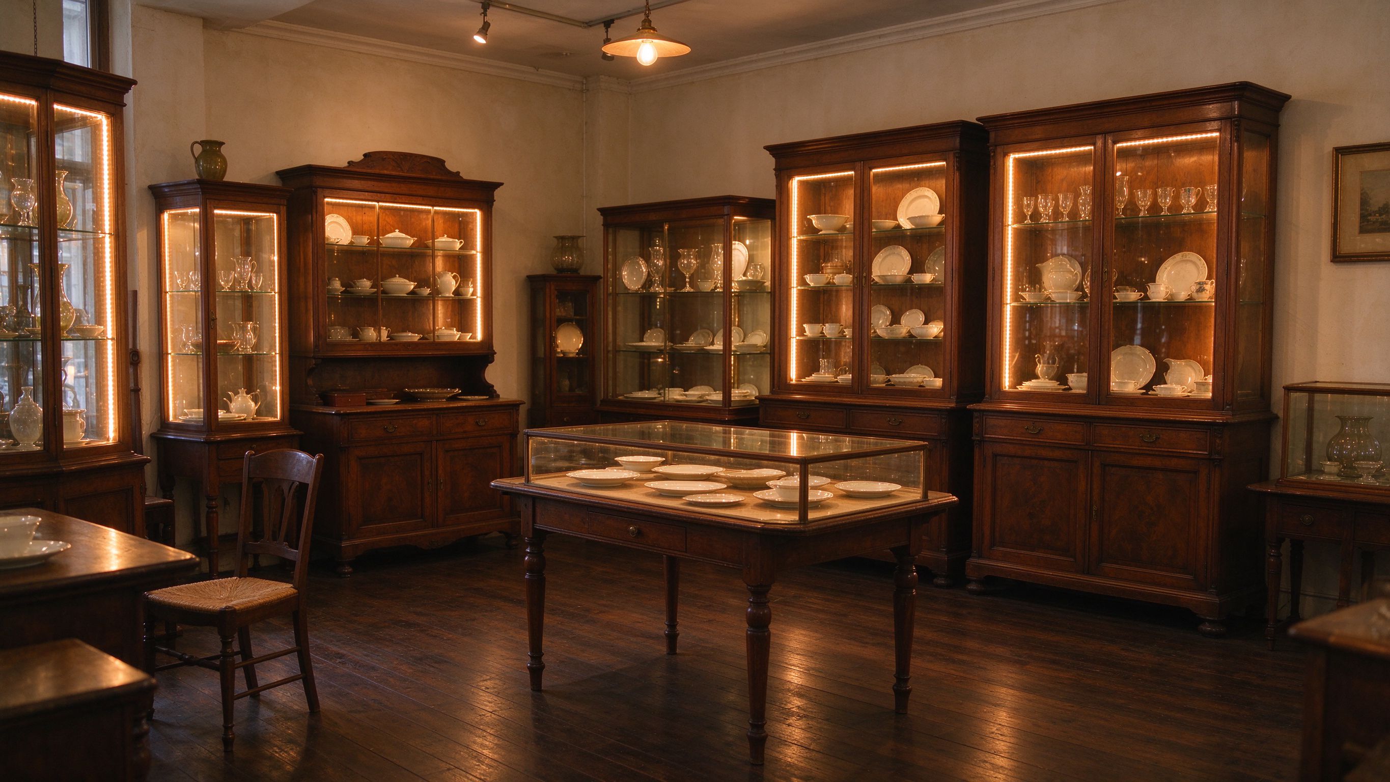 LED Strip Lighting for Antique Shops: Warm, High-CRI Display Setup