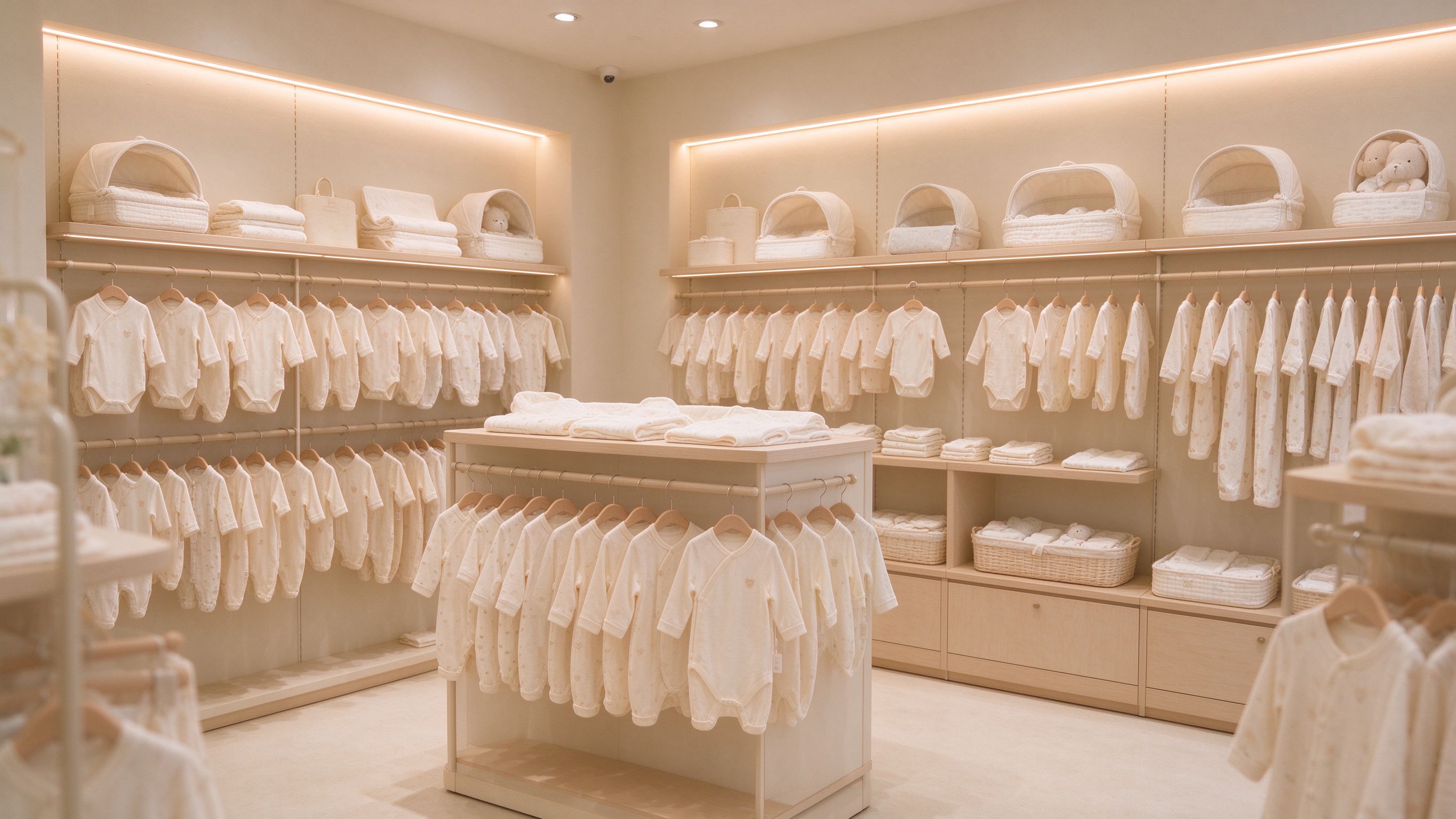 LED Strip Lighting for Baby Stores: Soft, High-CRI Showroom Setup
