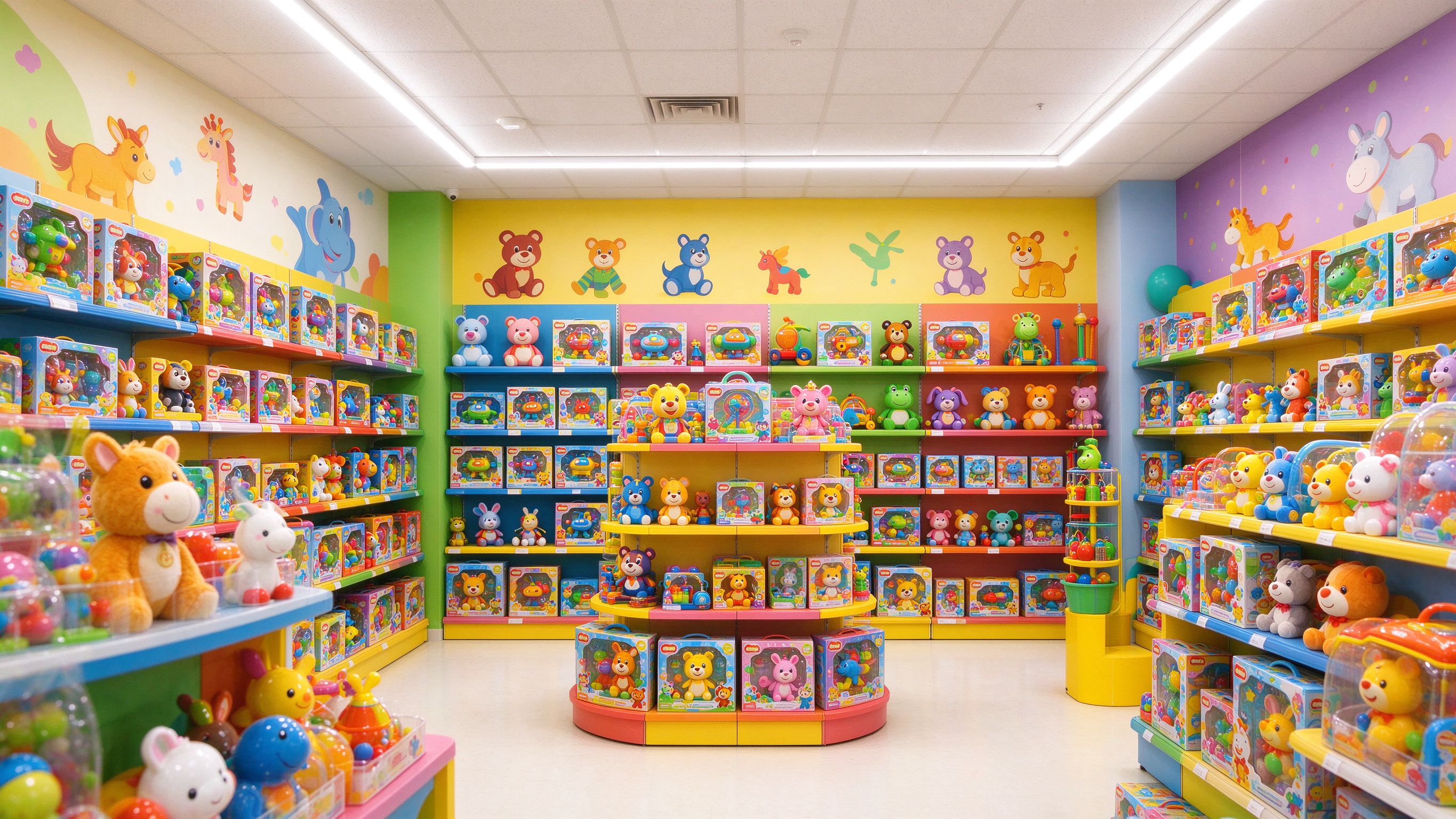 LED Strip Lighting for Toy Stores: Bright, Playful Display Setup