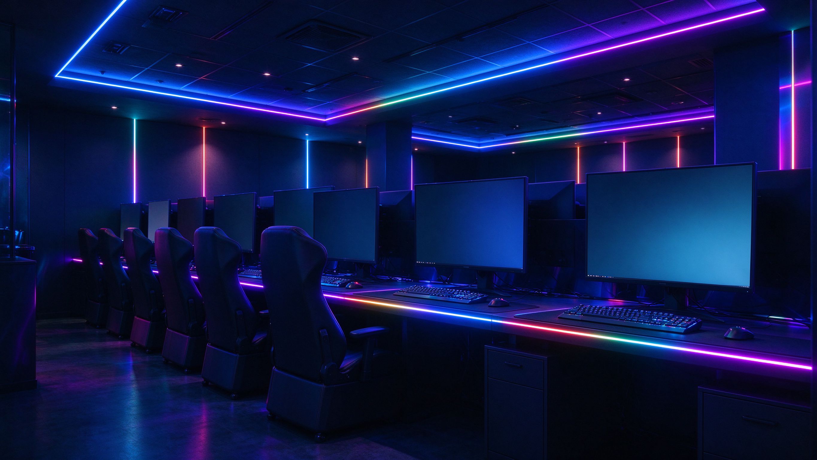 LED Strip Lighting for Esports Arenas & Internet Cafes: Immersive RGB Setup